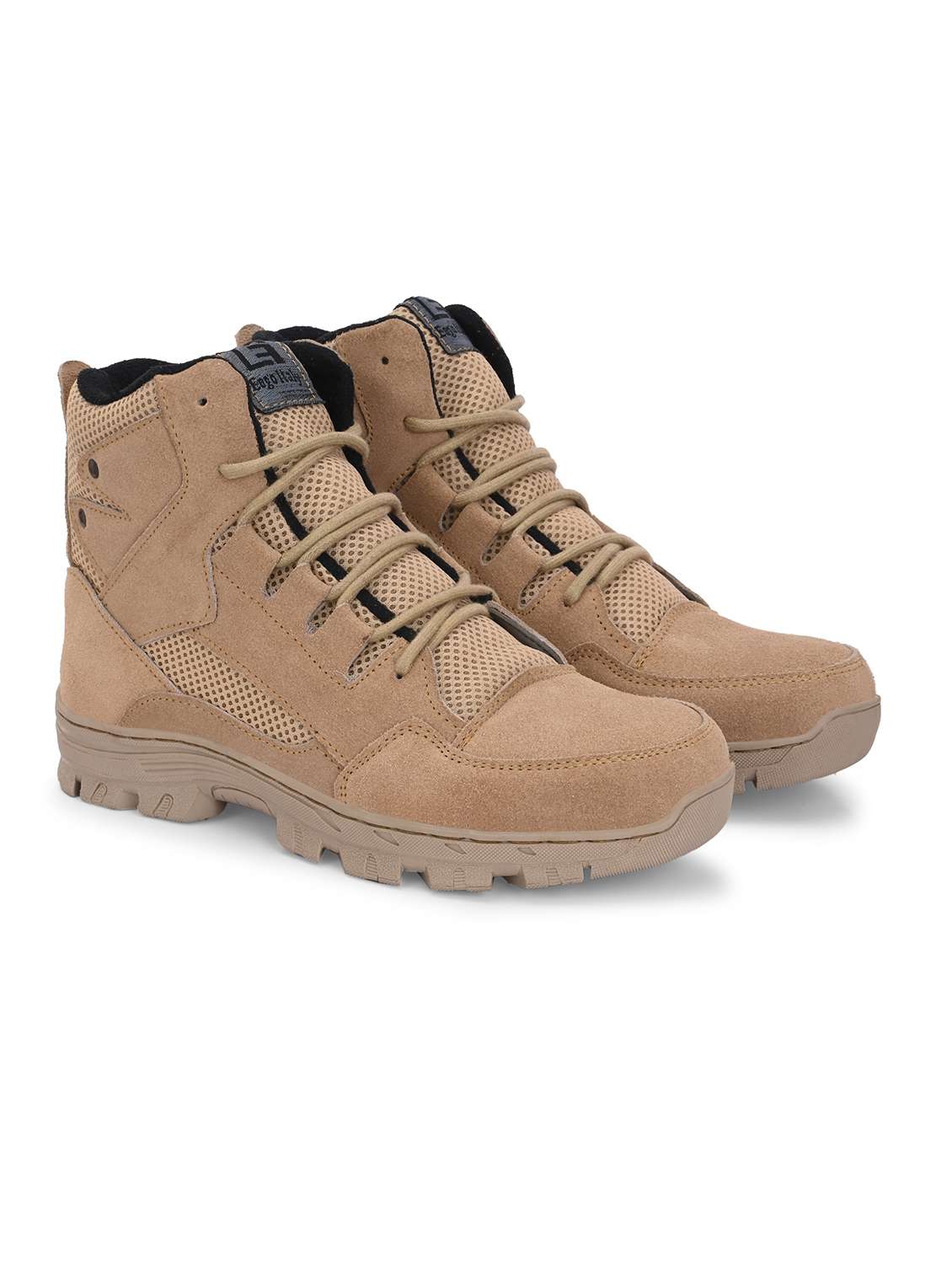 men beige hiking boot - 21545430 - Standard Image - 1