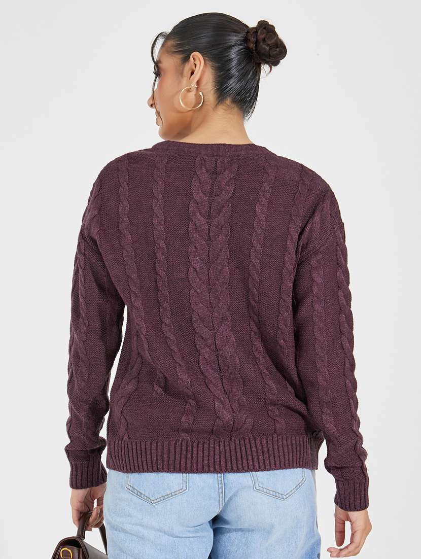 women long sleeve self-designed cardigan - 21546974 -  Standard Image - 1