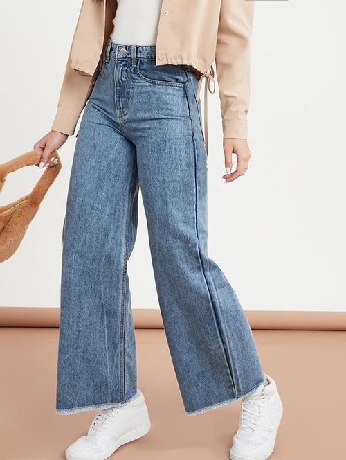 blue cotton jeans - 21547023 - Standard Image - 0