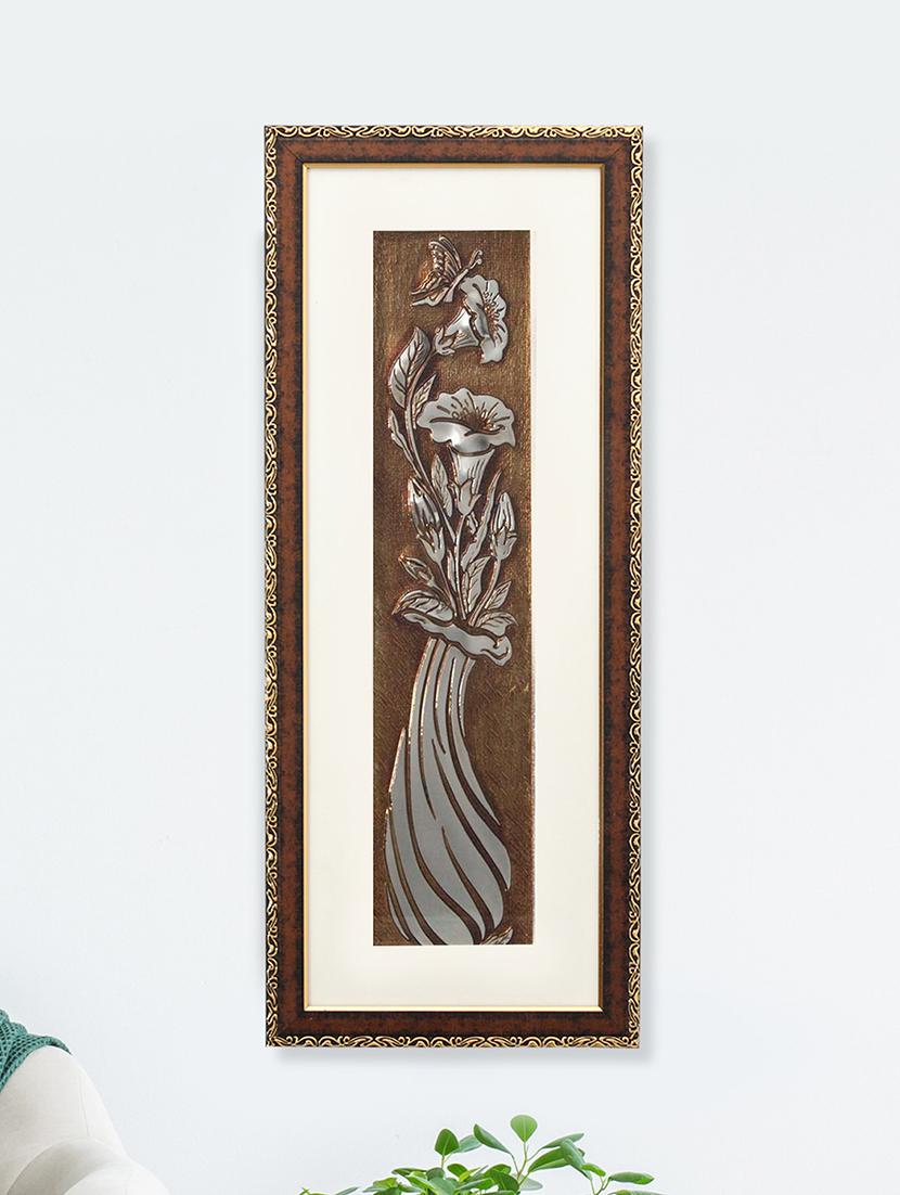 ancient egyptian bouquet flower painting | golden and brown design - 21547445 -  Zoom Image - 0