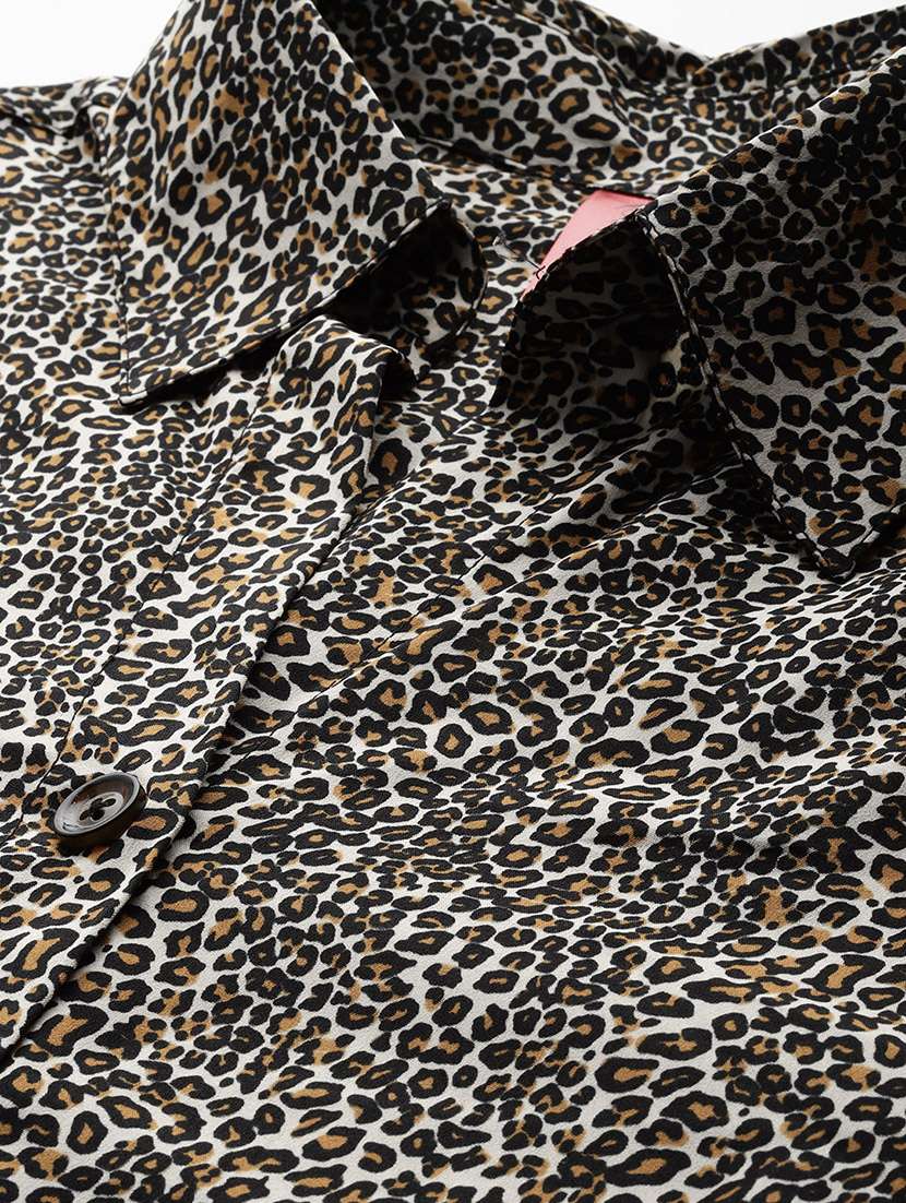 women printed shirt and trouser co-ord set - 21547517 -  Standard Image - 6