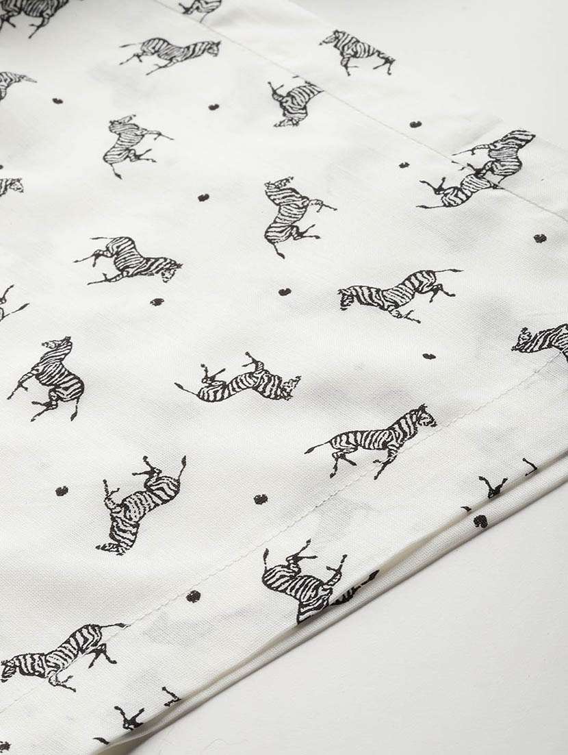 white rayon top and trouser set coord - 21547526 -  Standard Image - 6