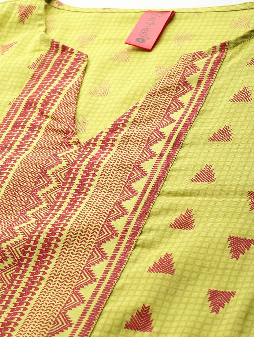 women green printed top and trouser co-ord set - 21547533 -  Standard Image - 4