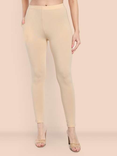 women solid ankle length leggings - 21549582 -  Standard Image - 0
