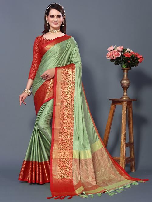women self-designed bordered saree - 21549607 - Standard Image - 0
