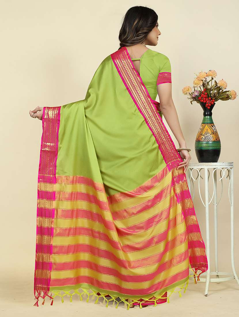 women self-designed gadwal saree - 21549627 -  Standard Image - 1