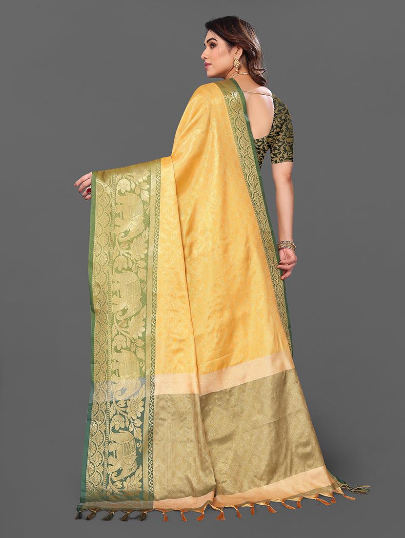 women self-designed kanjivaram saree - 21549652 -  Standard Image - 1