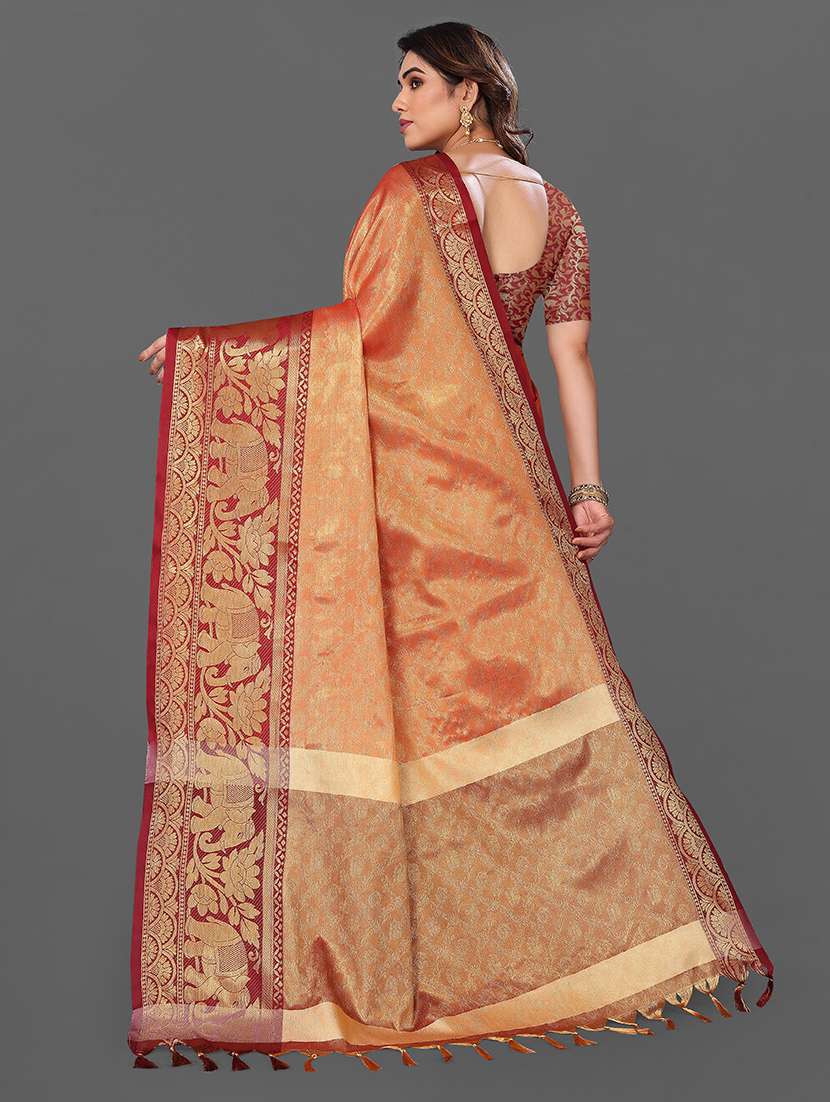 women self design kanjivaram saree - 21549655 - Standard Image - 1