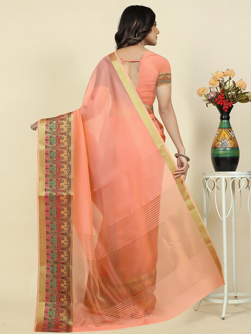 women self-designed bordered saree - 21549656 - Standard Image - 1