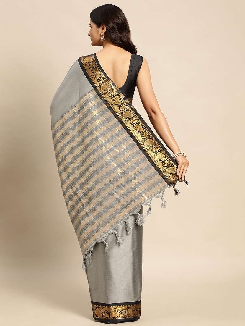 women self-designed gadwal saree - 21549814 -  Standard Image - 1