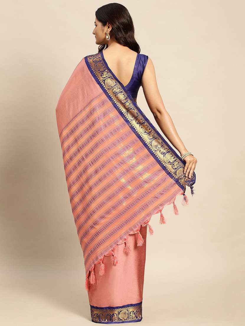 women self-designed gadwal saree - 21549816 -  Standard Image - 1