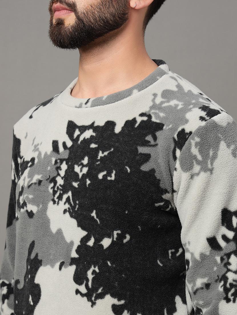 men all over print long sleeve sweatshirt - 21550002 - Standard Image - 4