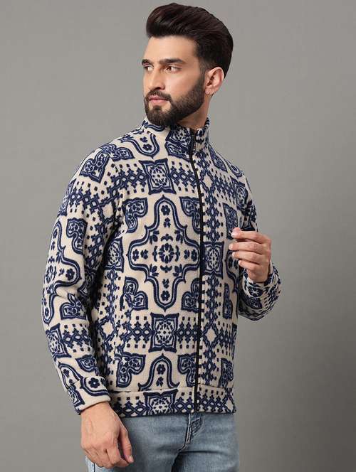 men all over print long sleeve sweatshirt - 21550005 - Standard Image - 0
