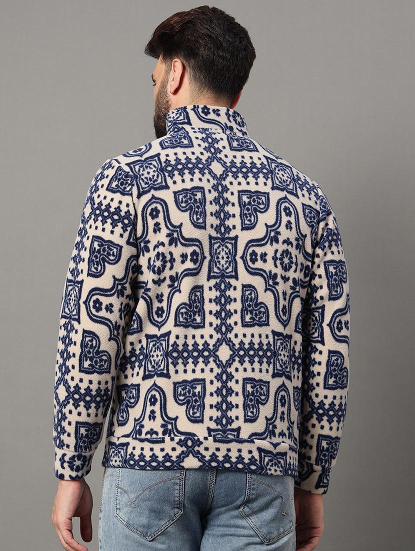 men all over print long sleeve sweatshirt - 21550005 - Standard Image - 1