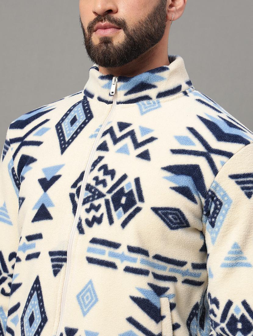 men all over print long sleeve sweatshirt - 21550006 - Standard Image - 4