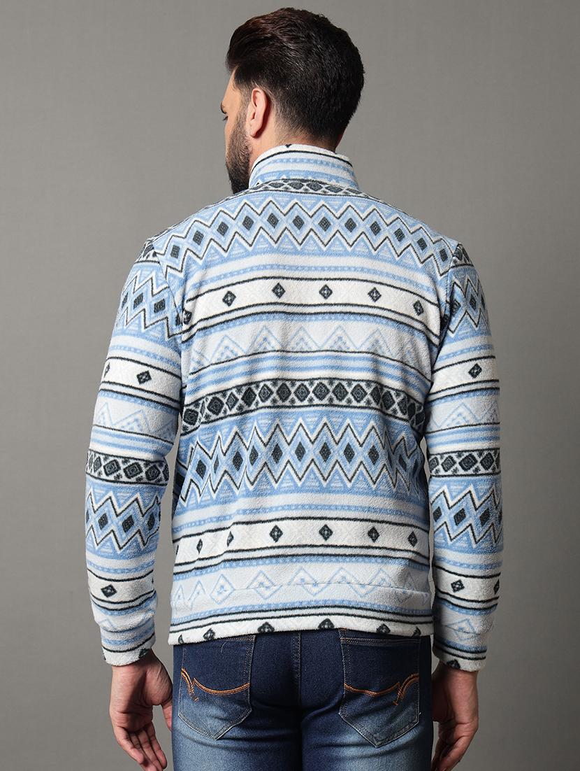 men all over print long sleeve sweatshirt - 21550009 - Standard Image - 1