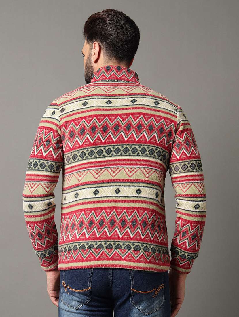 men all over print long sleeve sweatshirt - 21550010 - Standard Image - 1