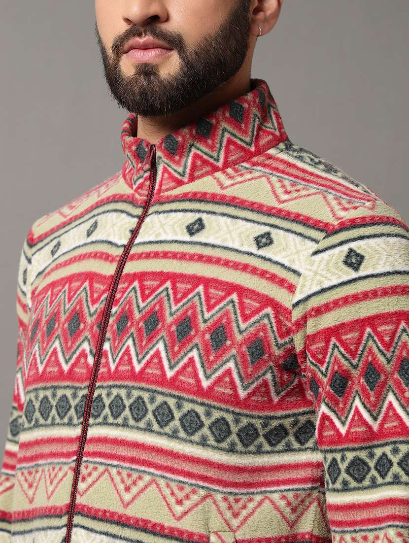 men all over print long sleeve sweatshirt - 21550010 - Standard Image - 4