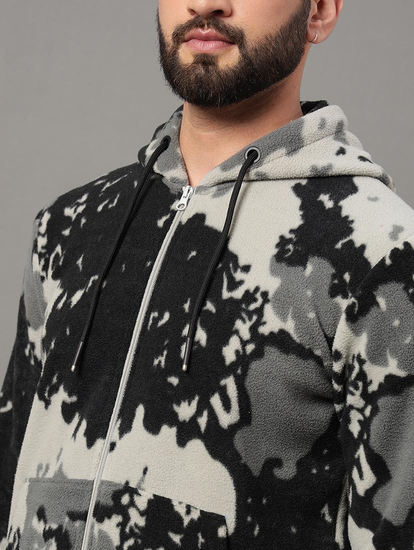 men all over print long sleeve sweatshirt - 21550011 - Standard Image - 4