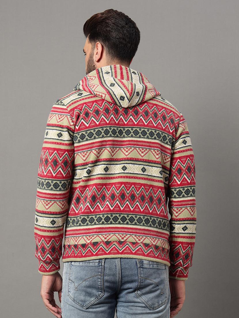 men all over print long sleeve sweatshirt - 21550013 - Standard Image - 1