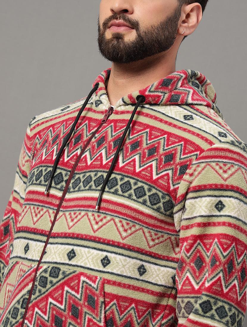men all over print long sleeve sweatshirt - 21550013 - Standard Image - 4