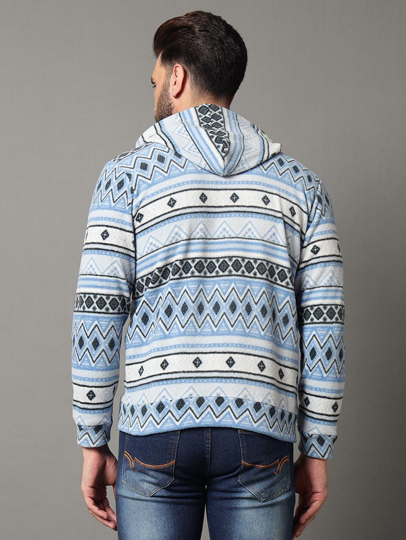 men all over print long sleeve sweatshirt - 21550015 - Standard Image - 1