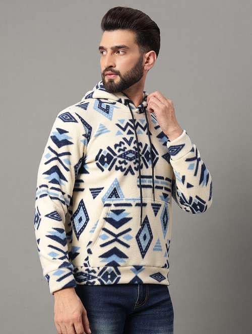 men all over print long sleeve sweatshirt - 21550016 -  Standard Image - 0