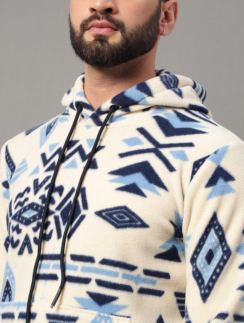 men all over print long sleeve sweatshirt - 21550016 - Standard Image - 4