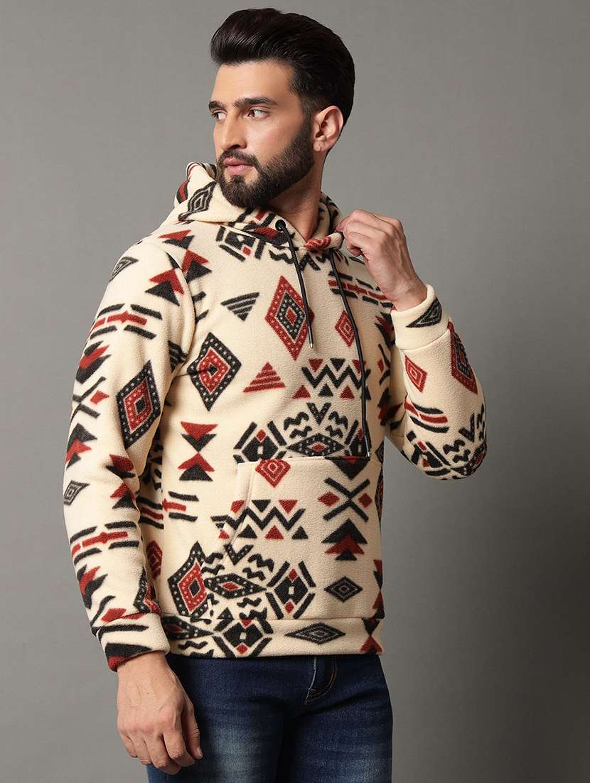 men all over print long sleeve sweatshirt - 21550017 - Zoom Image - 0