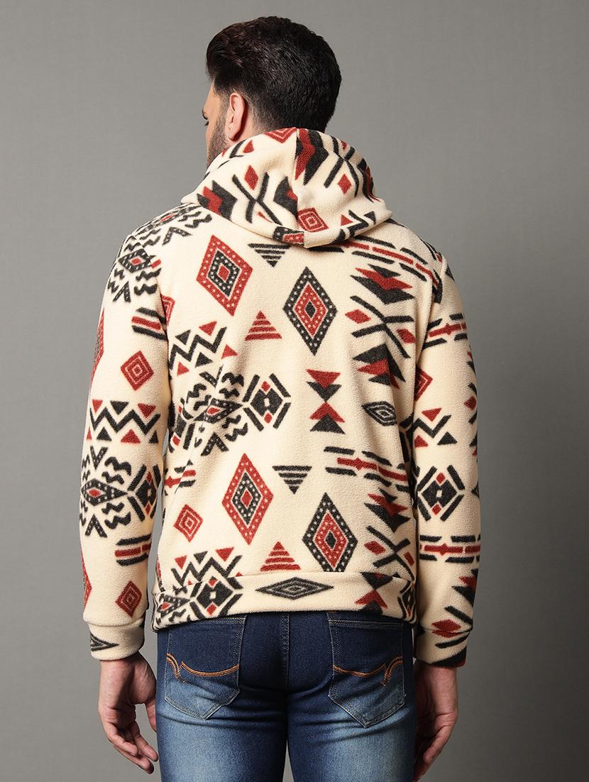 men all over print long sleeve sweatshirt - 21550017 - Standard Image - 1