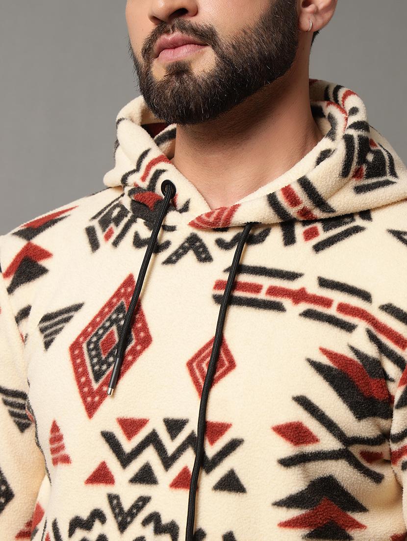 men all over print long sleeve sweatshirt - 21550017 - Standard Image - 4