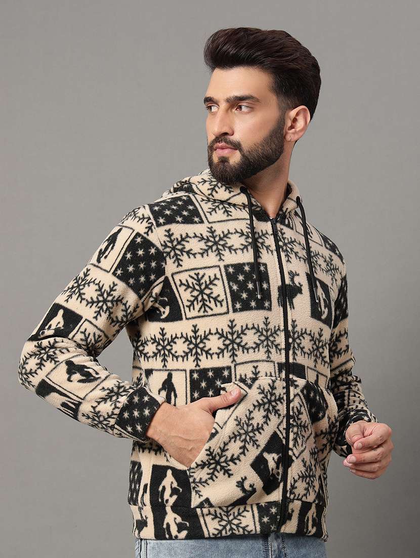 men all over print long sleeve sweatshirt - 21550018 - Zoom Image - 0