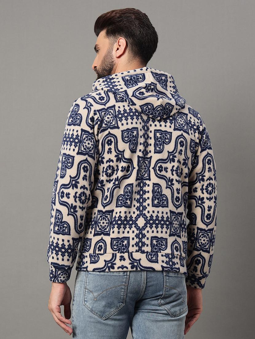 men all over print long sleeve sweatshirt - 21550019 - Standard Image - 1