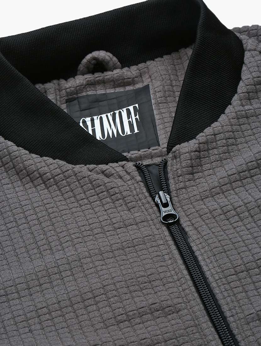 men solid henley collar casual jacket - 21550026 -  Standard Image - 6