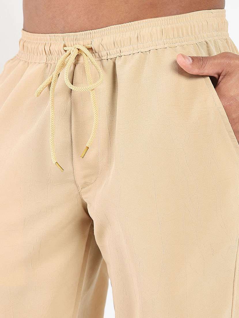 men solid shirt and short co-ord set - 21550171 -  Standard Image - 6