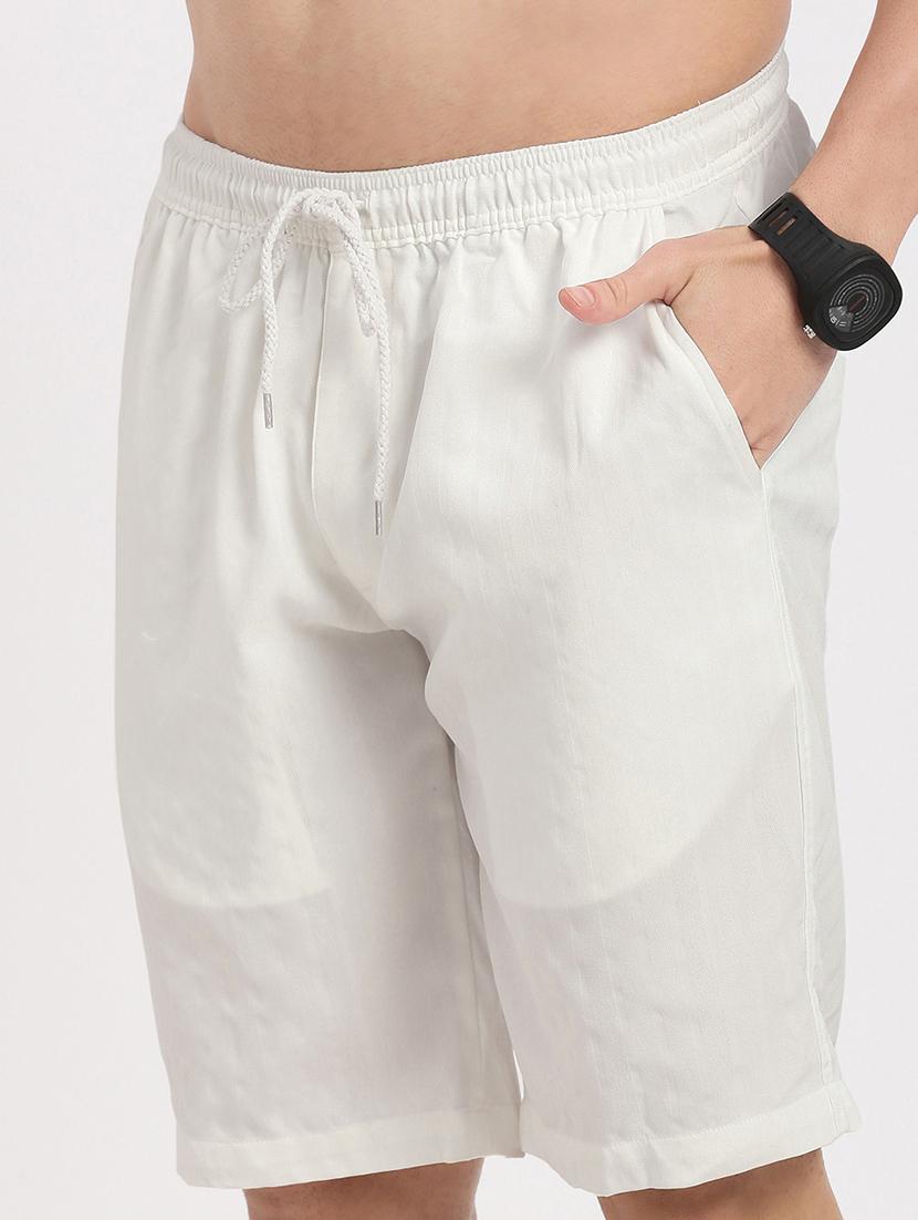 men solid shirt & shorts co-ord set - 21550188 - Standard Image - 6