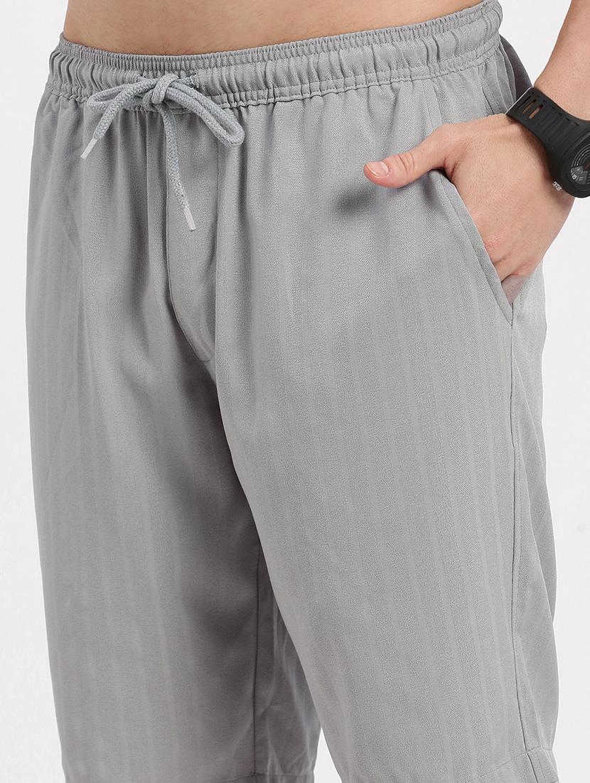 men solid shirt & shorts co-ord set - 21550195 - Standard Image - 6