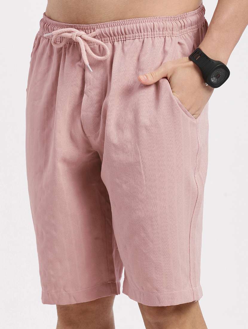 men solid shirt & shorts co-ord set - 21550198 -  Standard Image - 6