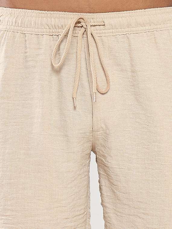 men solid shirt & shorts co-ord set - 21550203 -  Standard Image - 6