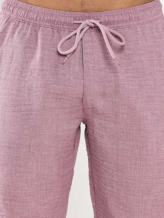 men solid shirt & shorts co-ord set - 21550207 -  Standard Image - 6