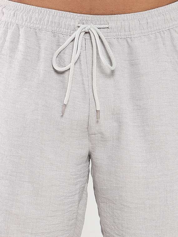 men solid shirt & shorts co-ord set - 21550209 -  Standard Image - 6