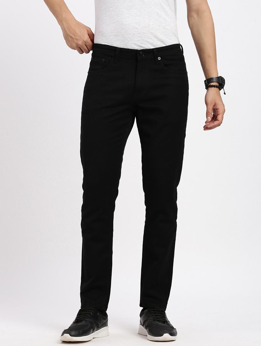 men solid mid rise slim fit jean - 21550235 - Zoom Image - 0