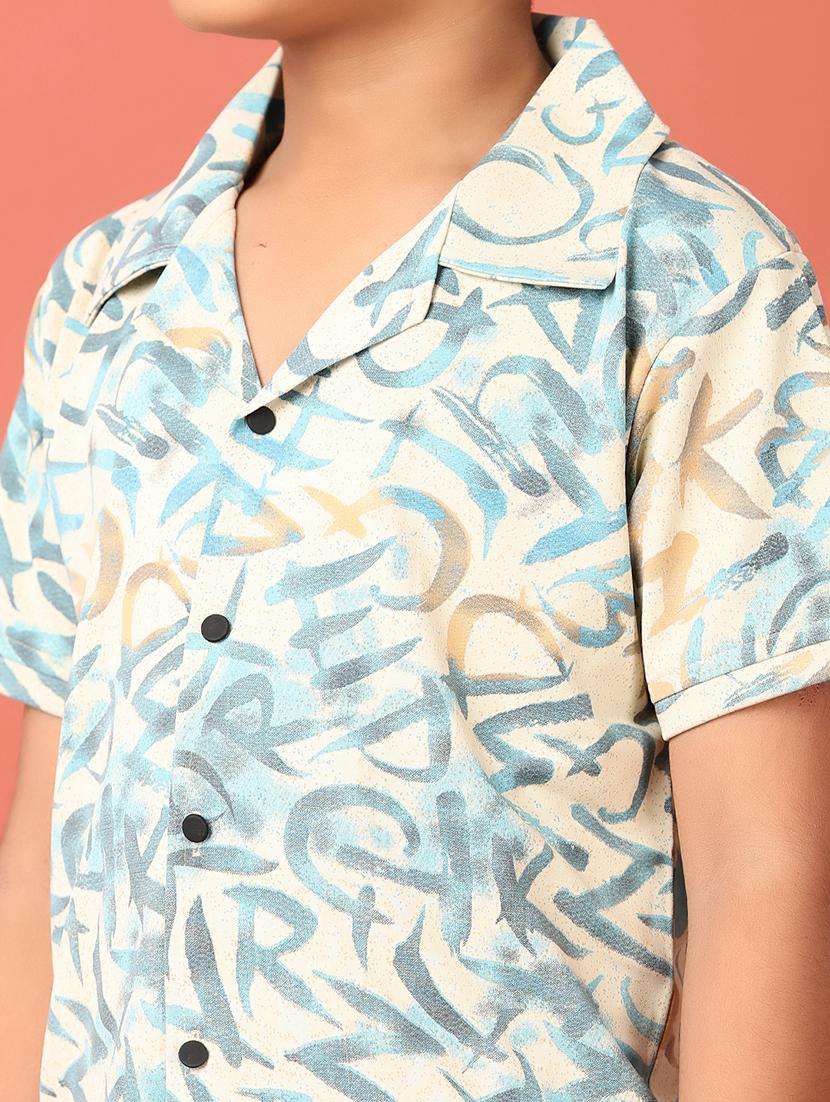 boys multicolored printed shorts set - 21550276 - Standard Image - 4