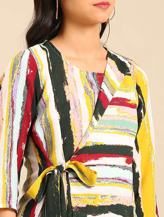 women printed top pant co-ord set - 21550354 -  Standard Image - 4