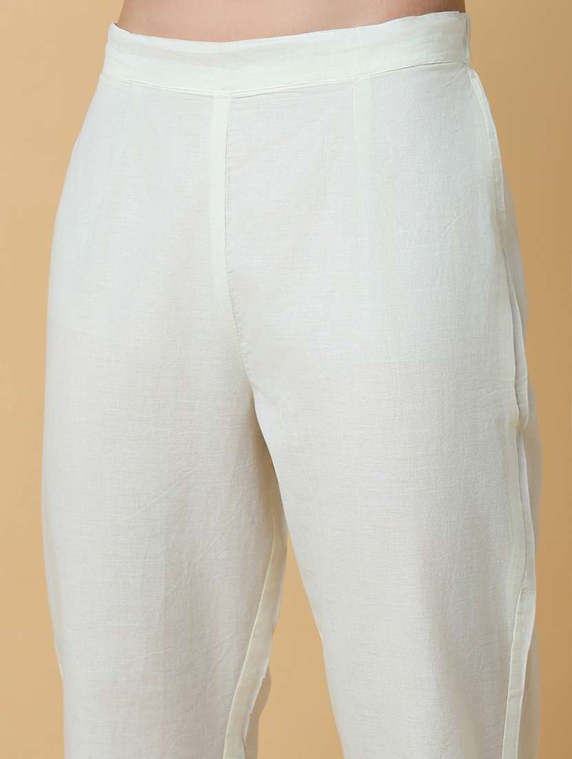 women three quarter sleeve kurta pant with dupatta set - 21550402 -  Standard Image - 6