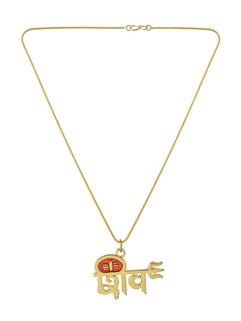 gold plated pendant - 21550457 - Standard Image - 1