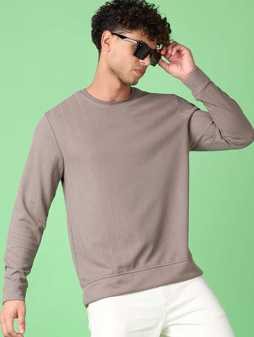 men long sleeves plain t-shirt - 21550571 -  Standard Image - 1