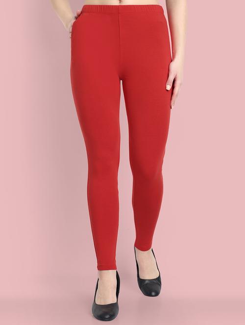 women solid ankle length leggings - 21550979 -  Standard Image - 0