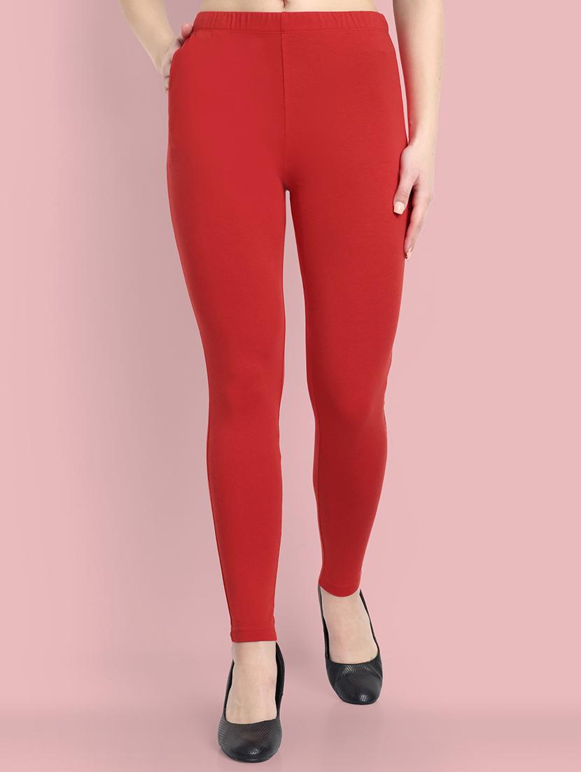 women solid ankle length leggings - 21550979 -  Zoom Image - 0