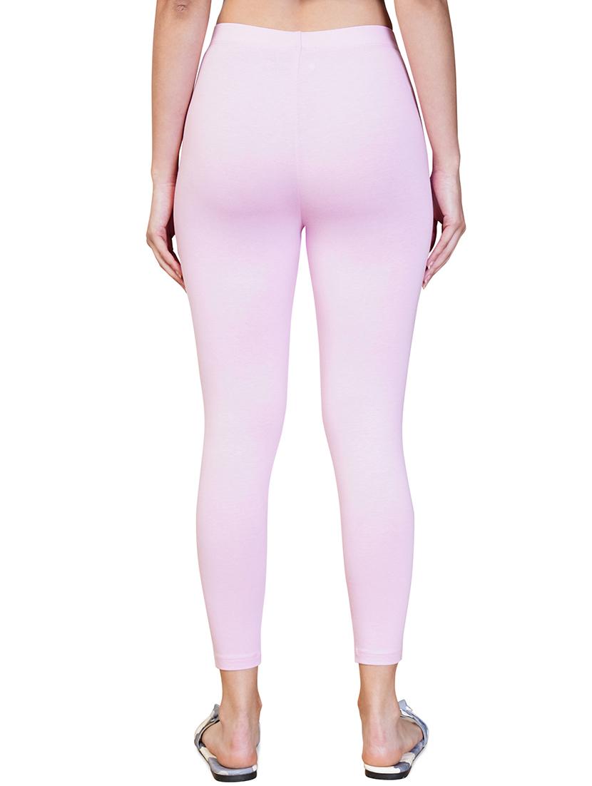 women solid ankle length leggings - 21550987 -  Standard Image - 1